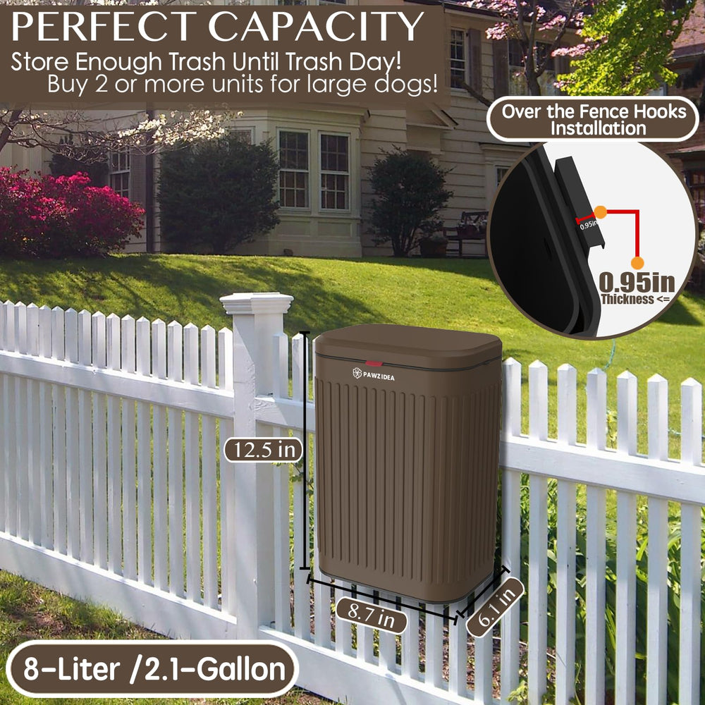 PAWZIDEA activated carbon odor control lid helps neutralize smells
