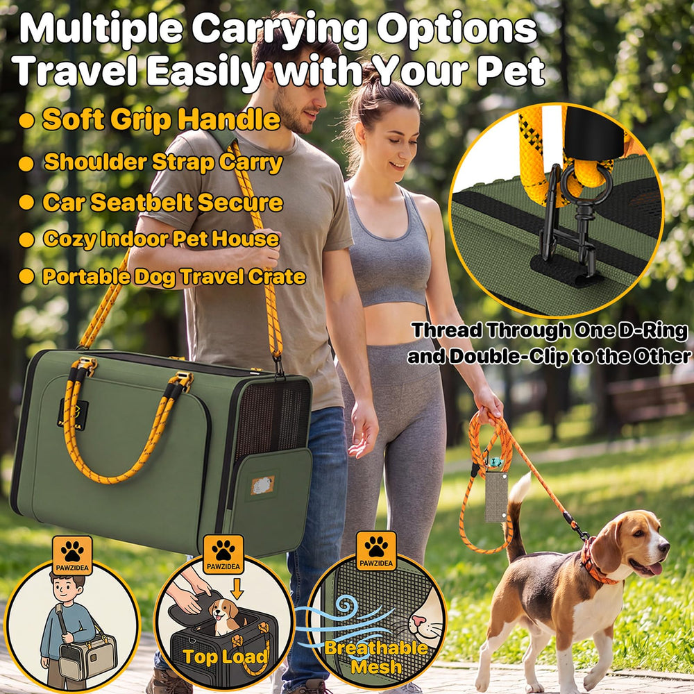 PAWZIDEA durable mesh for visibility and security