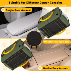 PAWZIDEA reinforced safety straps prevent movement and keep pets secure.