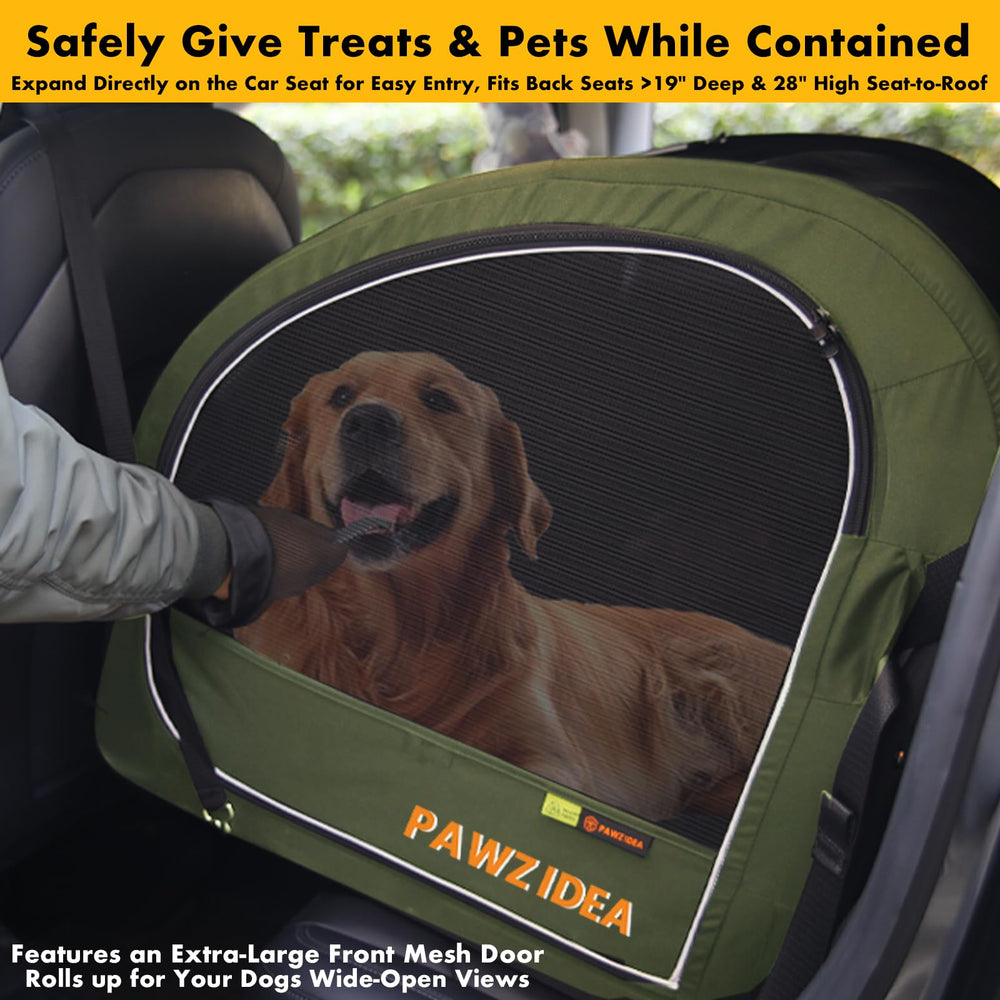 PAWZIDEA interior mesh provides airflow and visibility