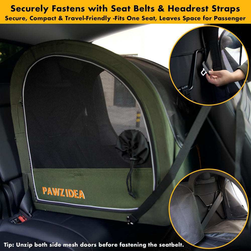 PAWZIDEA removable cushion keeps dogs comfortable