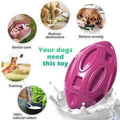 Pawzone ball toy teething friendly material helps soothe puppies gums.