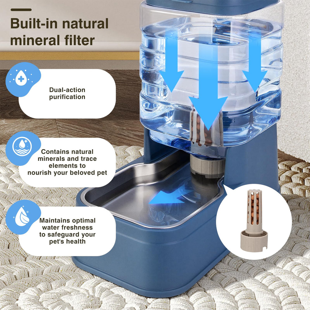 Pawzone ice pack feature image to keep water cool.
