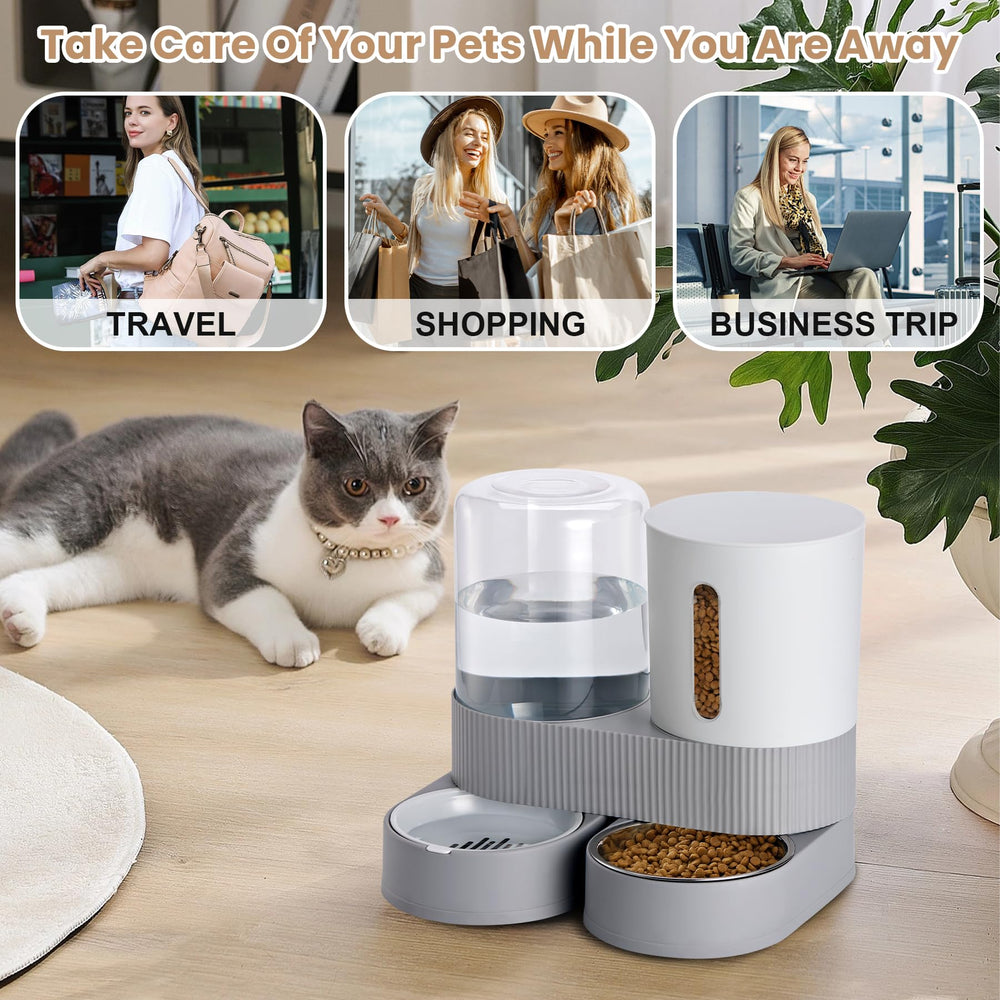 Pawzone in-use pets grey setting with convenient everyday care