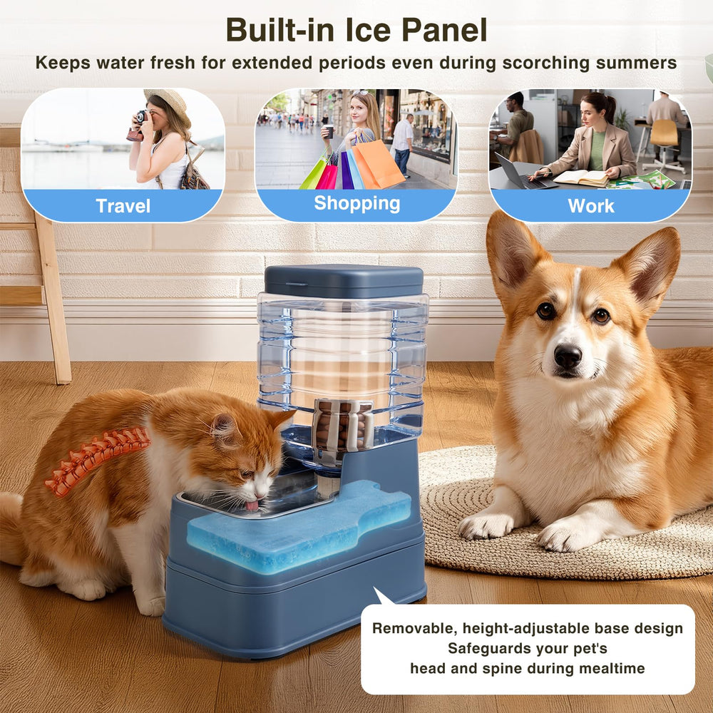 Pawzone built-in stone filter image for clean water.
