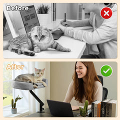 PAWZ Road cat bed soft fur surface and cushioned edges for cozy rests