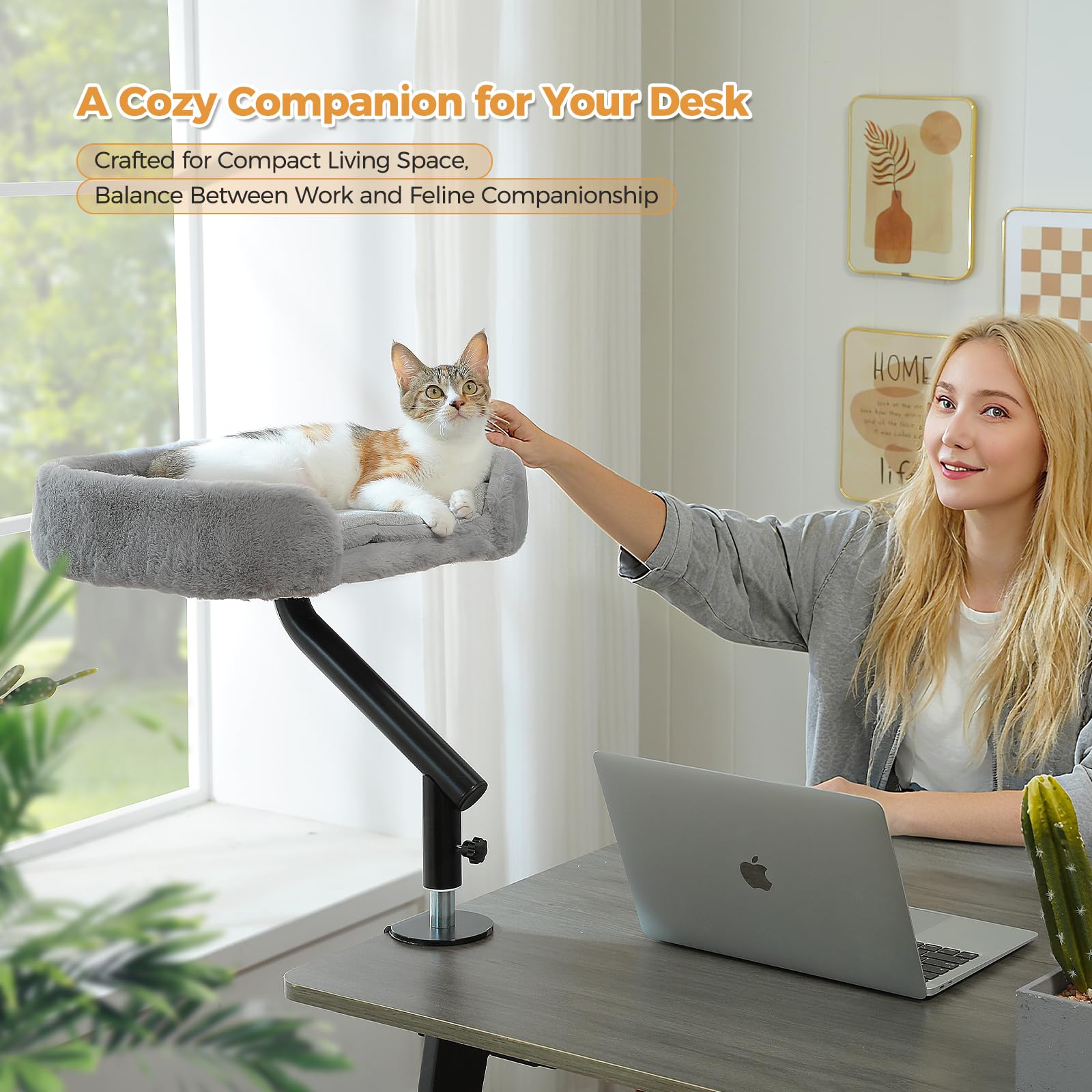 PAWZ Road plush cover and soft edges create a safe resting area