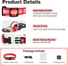 PcEoTllar adjustable quick-release collar fits any dog size for easy use.