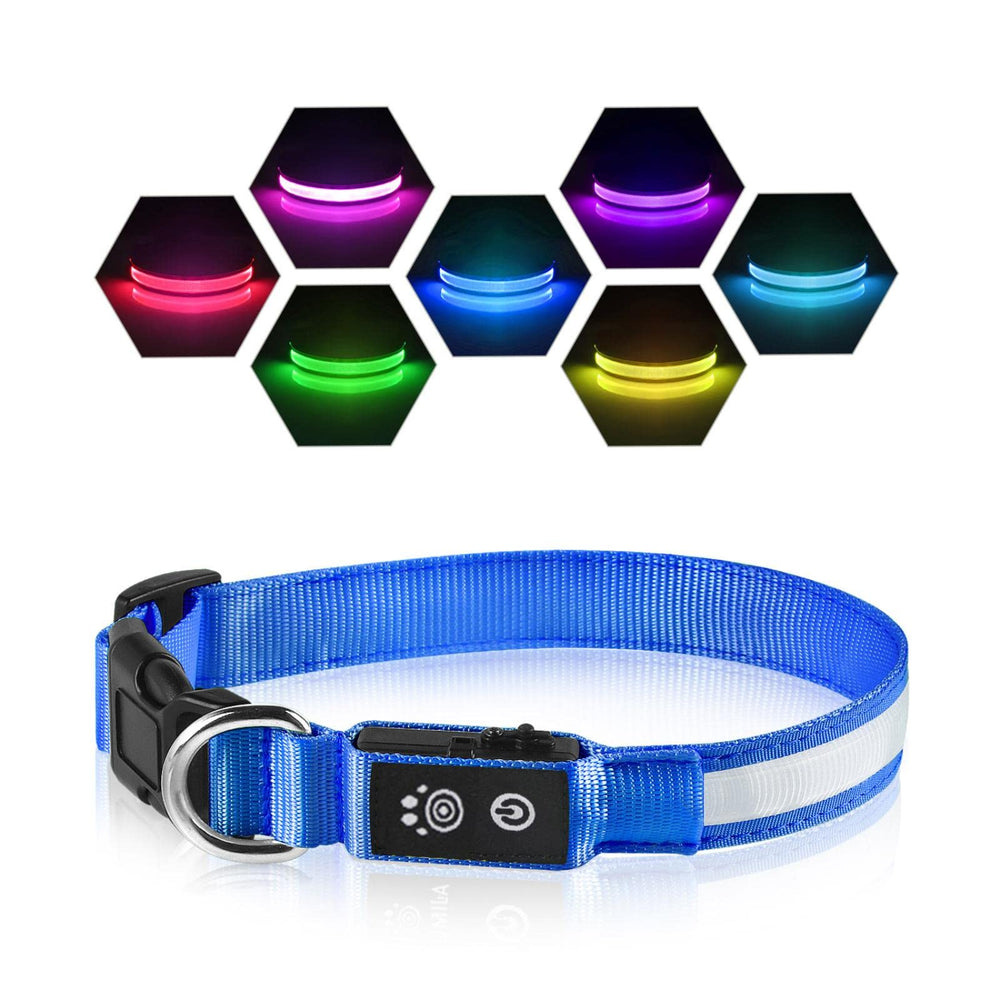 PcEoTllar light up collar supports safe night walks and peace of mind.