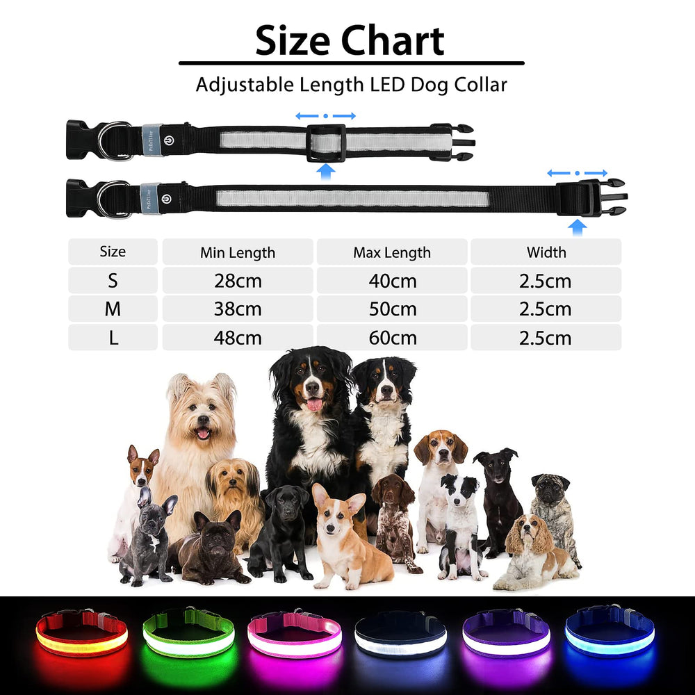 PcEoTllar durable adjustable collar fits dogs of all sizes securely