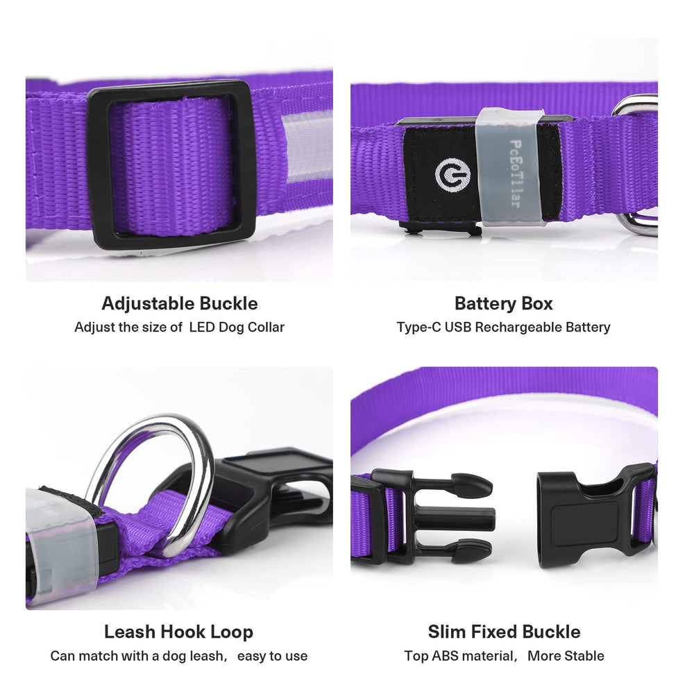 PcEoTllar durable polyester strap and secure buckle