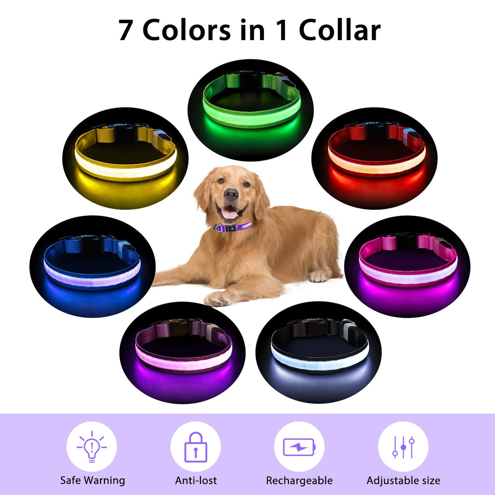 PcEoTllar USB rechargeable collar eliminates battery replacements.
