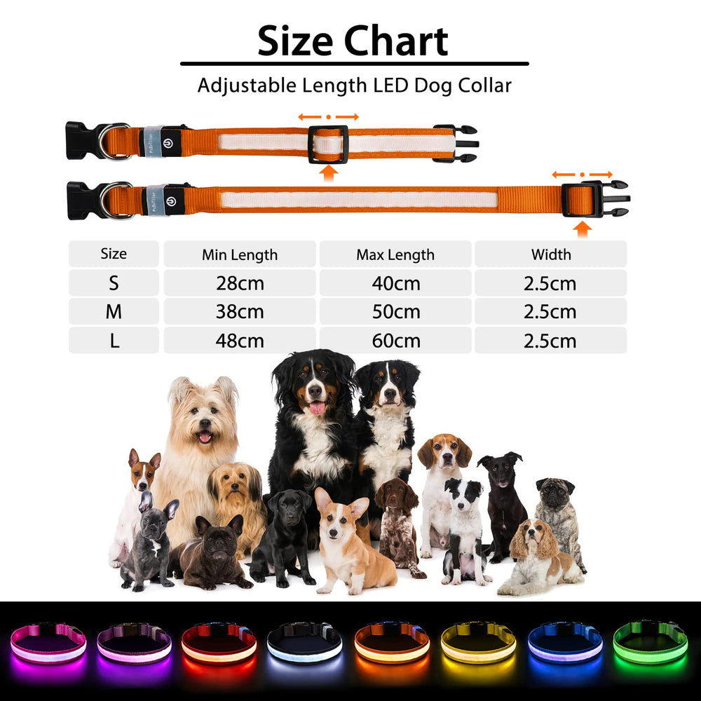 PcEoTllar USB rechargeable dog collar with long-lasting power.