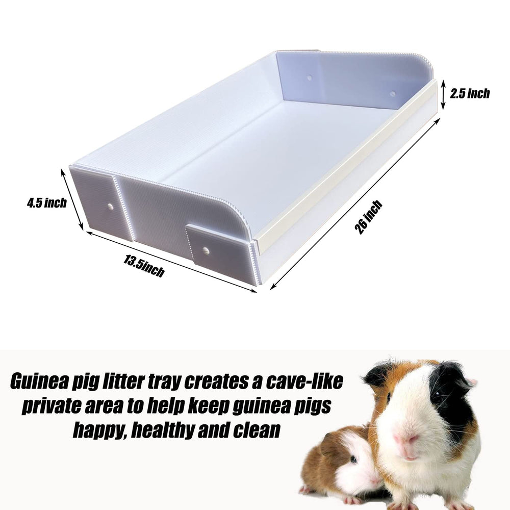 pcprbfk cc cages compatible litter box fits standard cages for a tidier habitat.