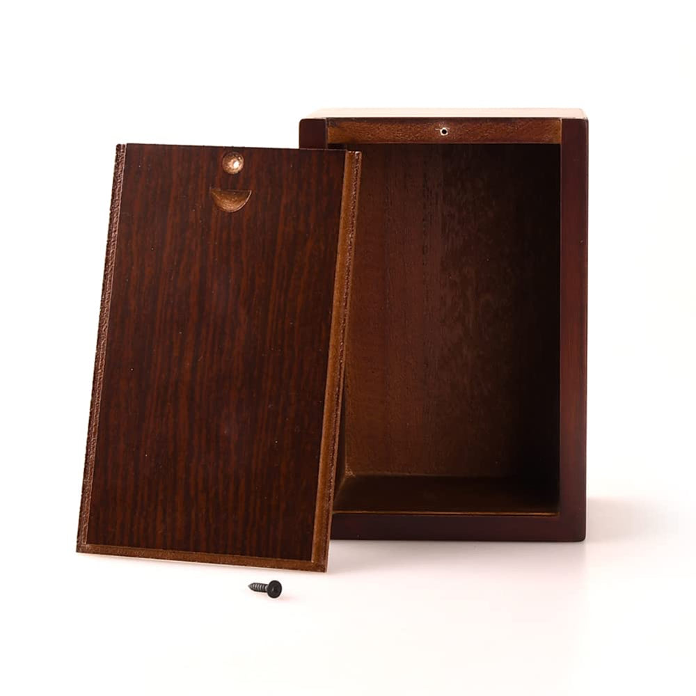 PCS Pet Cremation Urn top-view reveals slim profile for space-saving display.