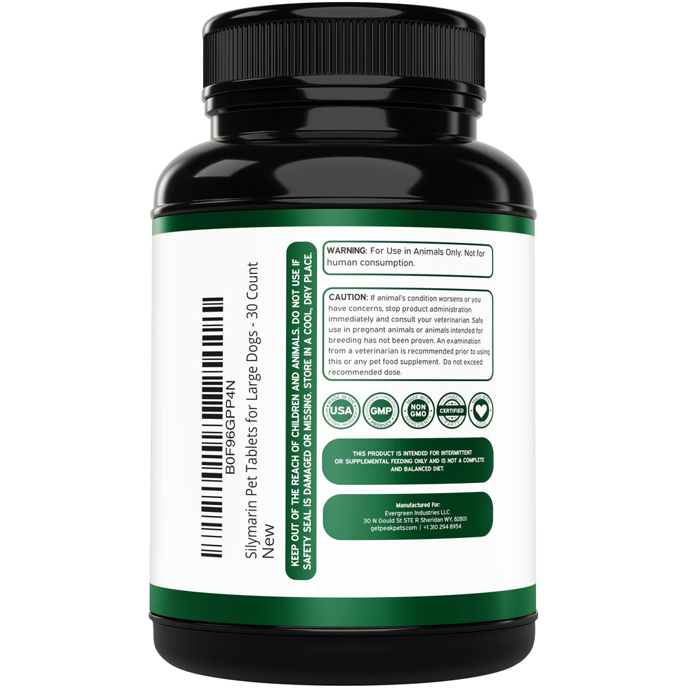 Milk thistle extract highlights quality in Peak Pets supplement