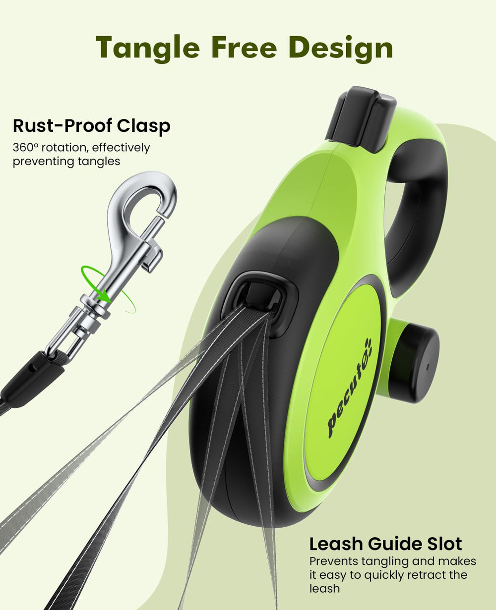 Pecute bite-resistant extension bar strengthens the leash end.