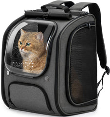 Pecute cat backpack bubble window for secure travel with visibility