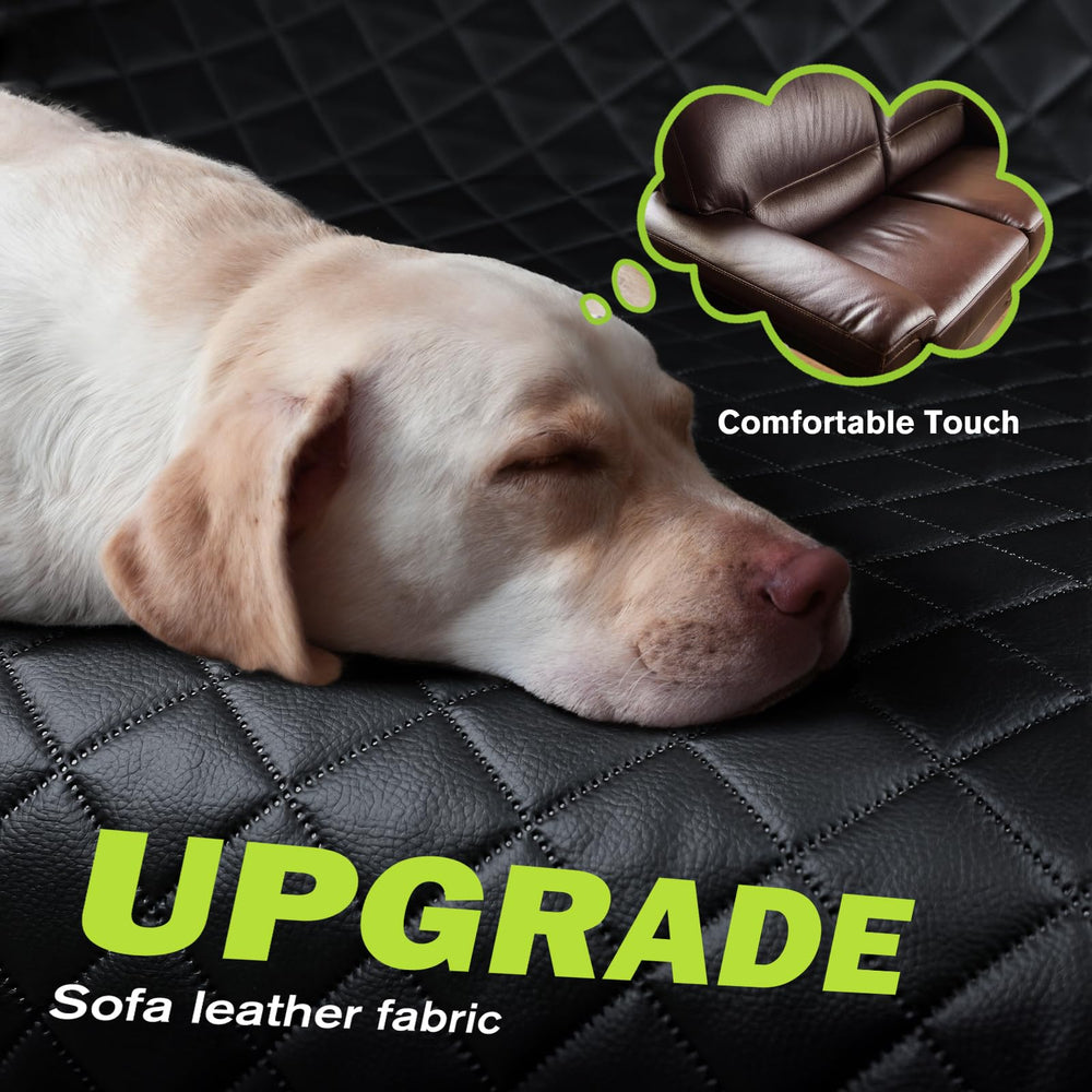 Pecute back seat extender provides 40 percent more coverage and space