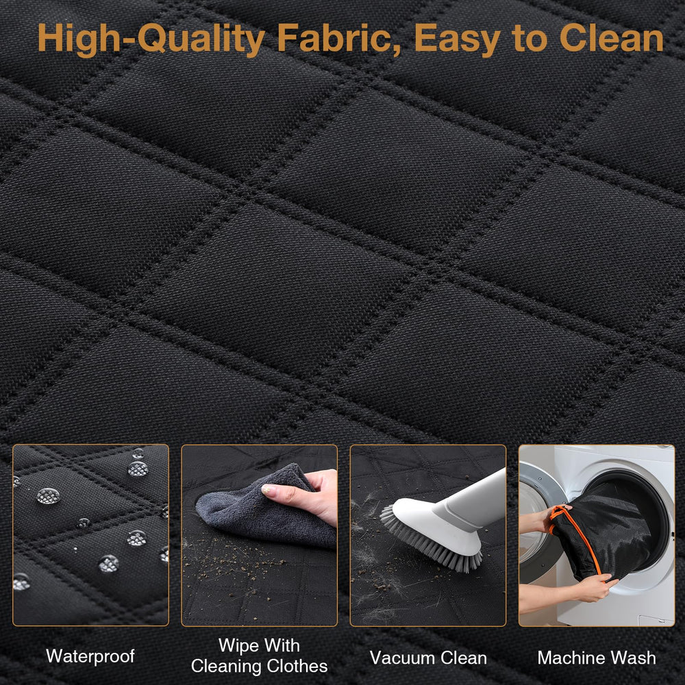 Pecute hammock window design with safety belt for secure travel