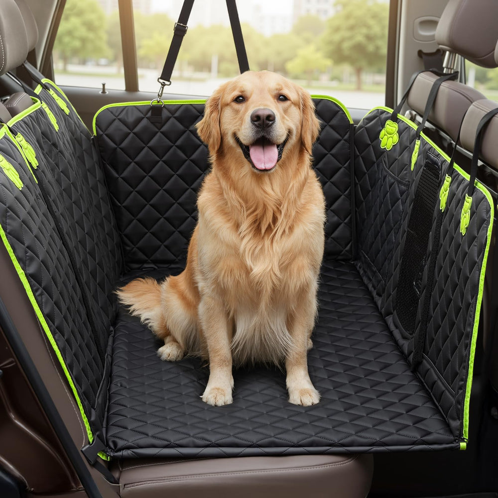 Pecute dog car cover ideal for road trips and daily rides.