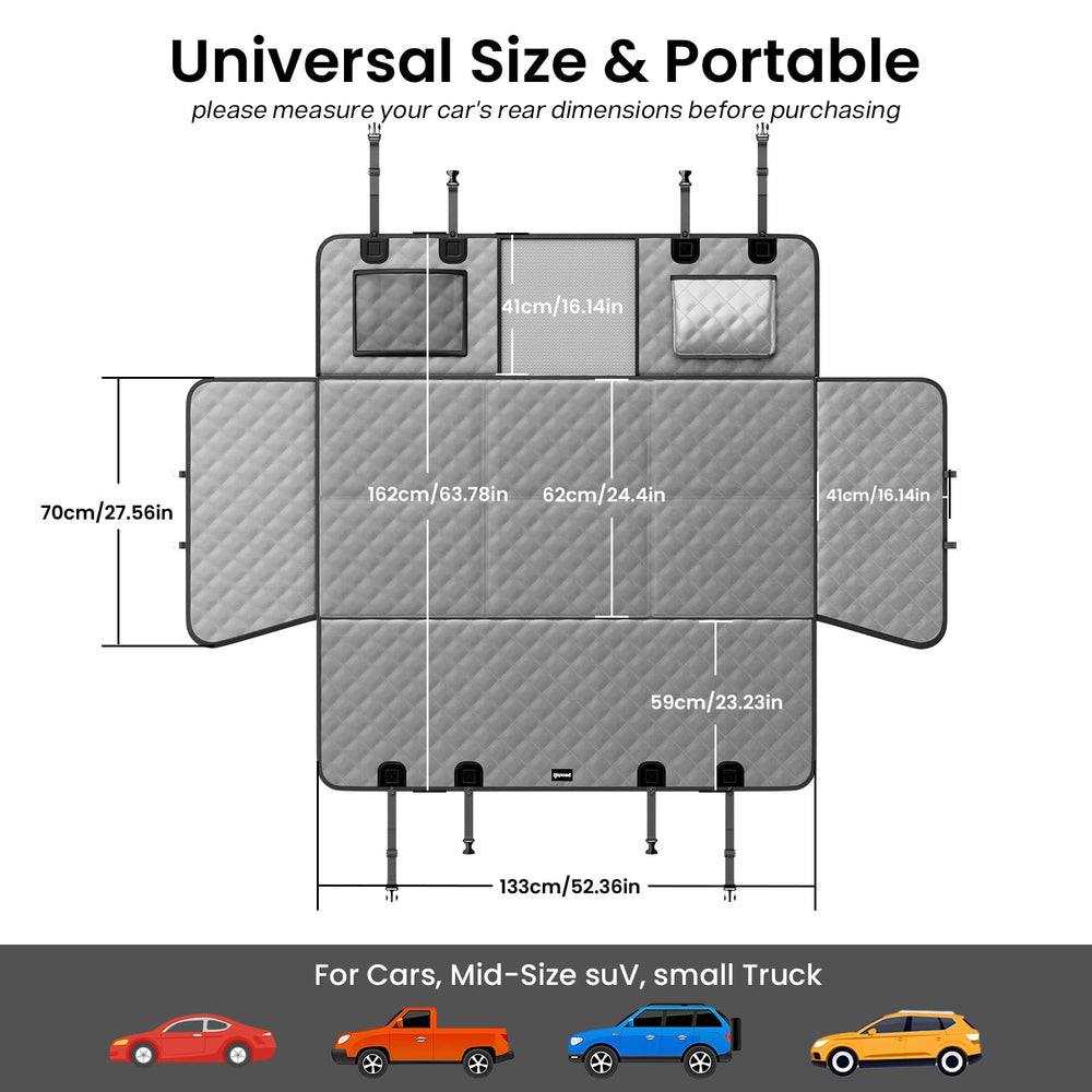 Pecute anti-slip bottom with honeycomb panels boosts durability.