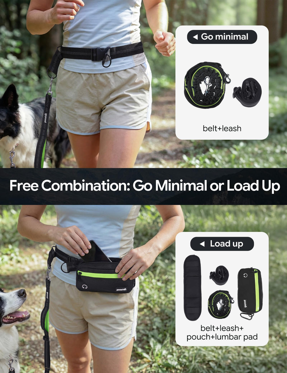 Pecute dual-handles offer versatile control in crowded spaces.