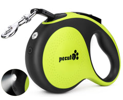 Pecute ergonomic grip leash reduces hand fatigue during walks.