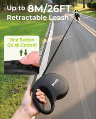 Pecute ergonomic anti slip handle reduces hand fatigue during walks.