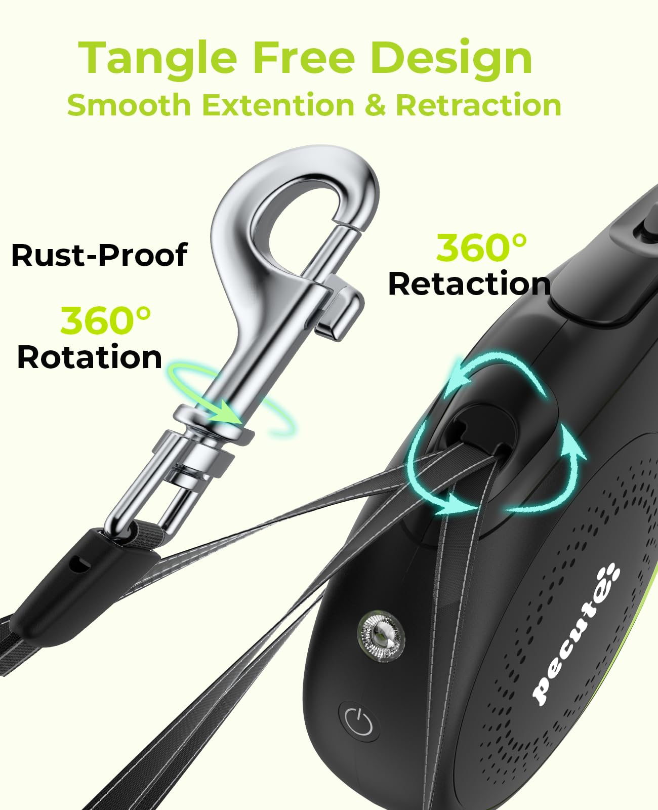 Pecute rust proof clip for daily outdoor use.