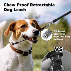 Pecute retractable leash side hold emphasizes comfortable grip during outdoor strolls
