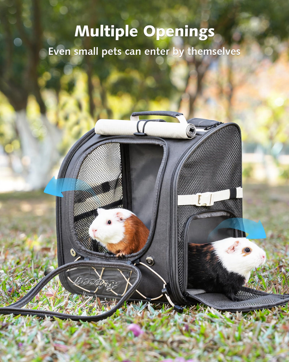 Pecute removable washable inner pad for easy cleaning after trips