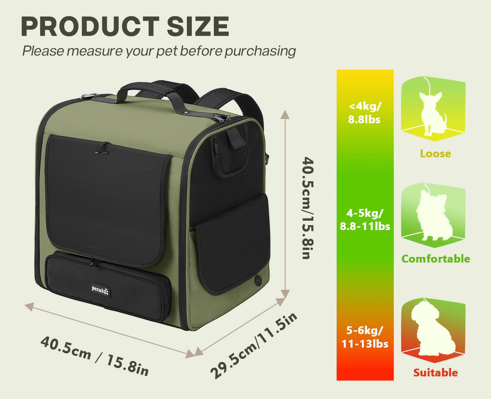 Pecute anti-escape leash keeps pets secure during hikes and vet visits.