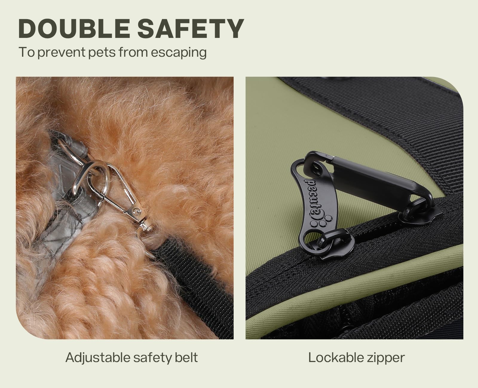 Pecute ergonomic-shoulder-straps reduce strain for all-day wear.