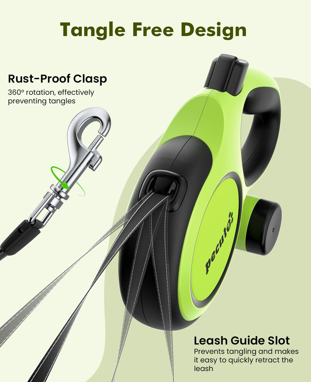 Pecute ultralight leash design reduces hand fatigue during long strolls.