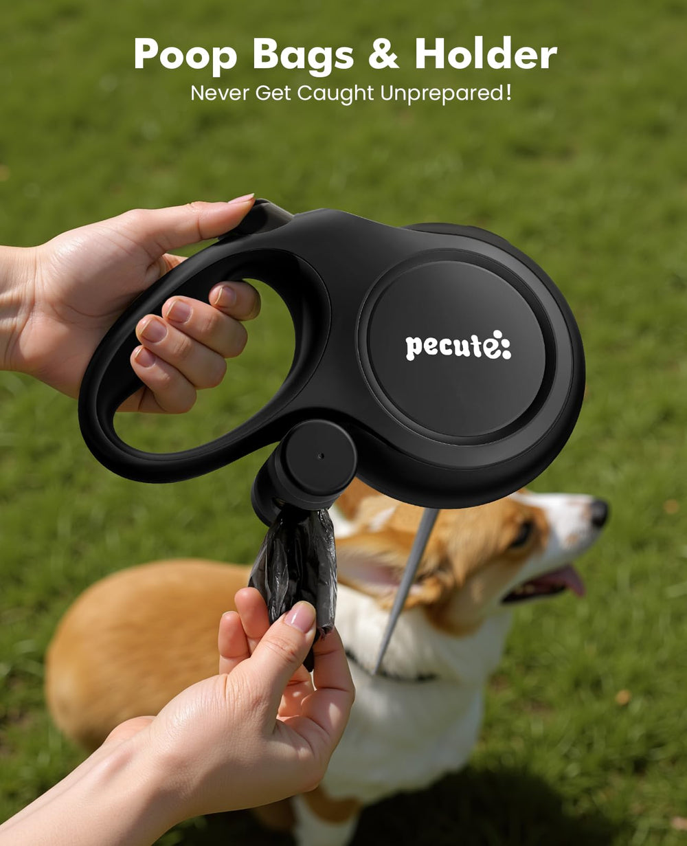 Pecute upgraded stainless steel spring coil ensures smooth retraction over time.