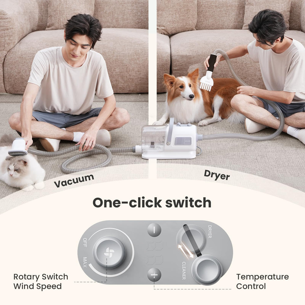 Pecute vacuum attachment palm nozzle for close brushing