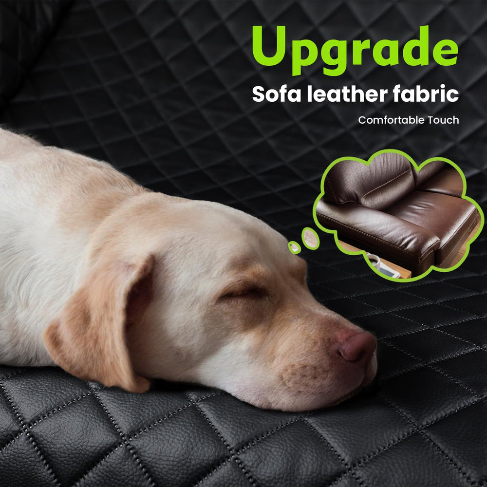 Pecute waterproof leather cover guards against spills and is easy to wipe clean.