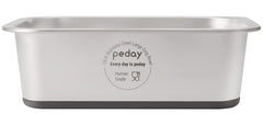 PEDAY 1.2 gallon dog water bowl top view shows large capacity for big dogs
