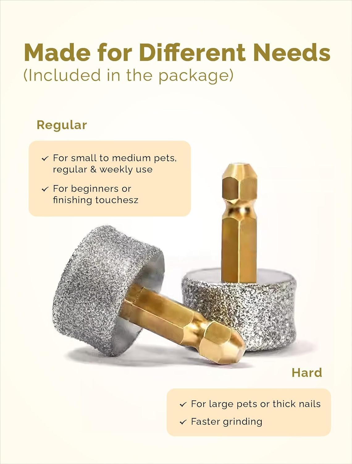 Pedgogo grinder used on a large dog for efficient nail trimming.