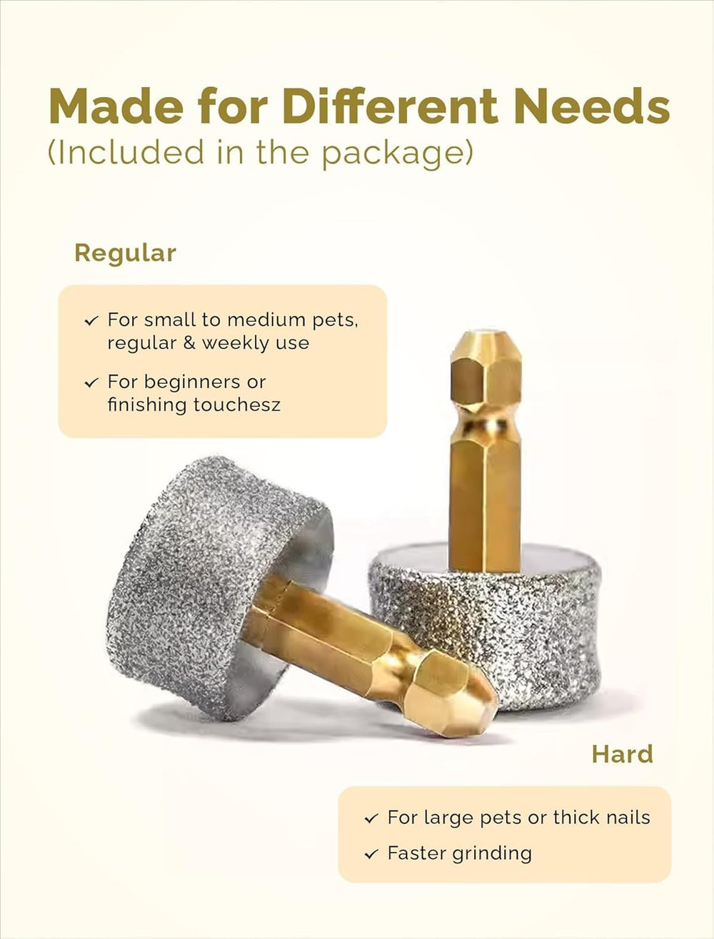 Pedgogo grinder used on a large dog for efficient nail trimming.