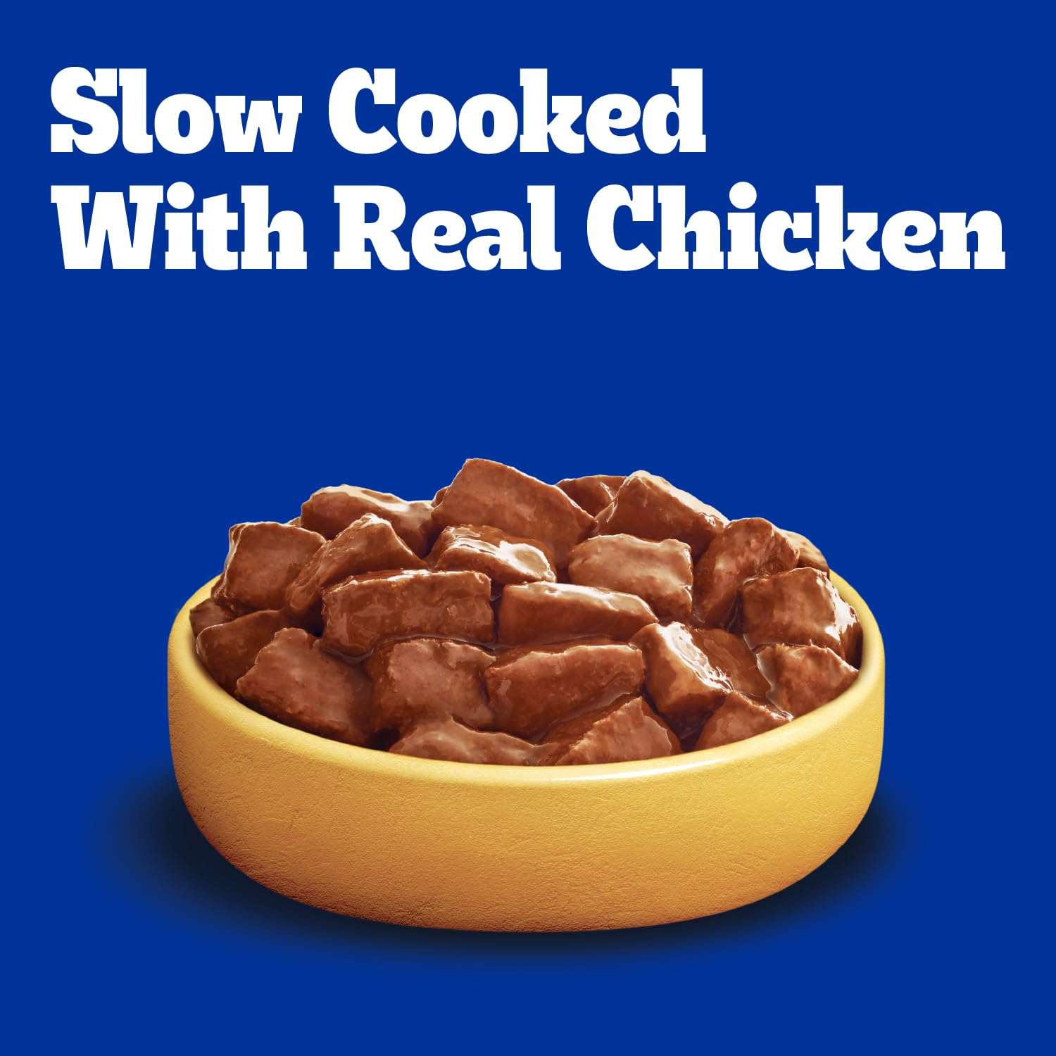 Pedigree adult dog food easy-open can shown for convenient mealtime.