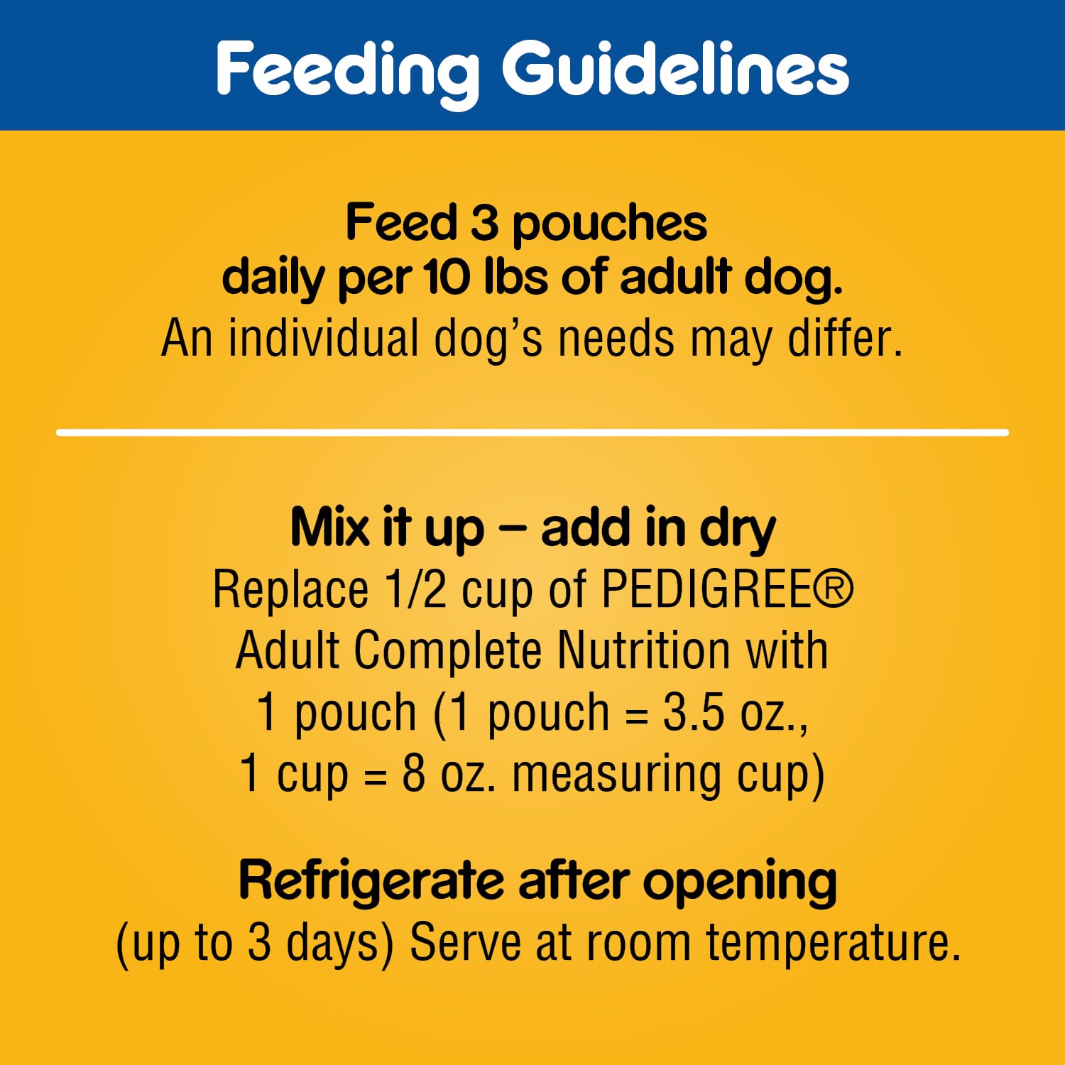 Pedigree Choice Cuts in Gravy easy-open pouch design.