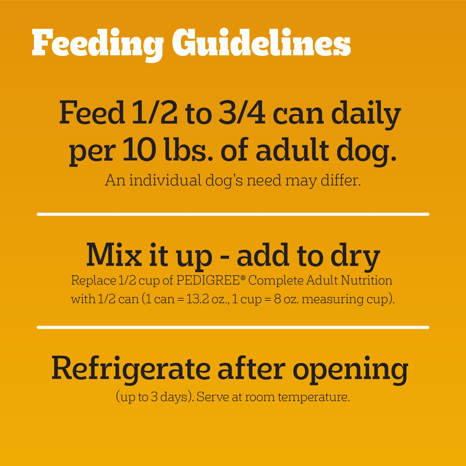 Pedigree Choice Cuts in Gravy opened can; ready to serve