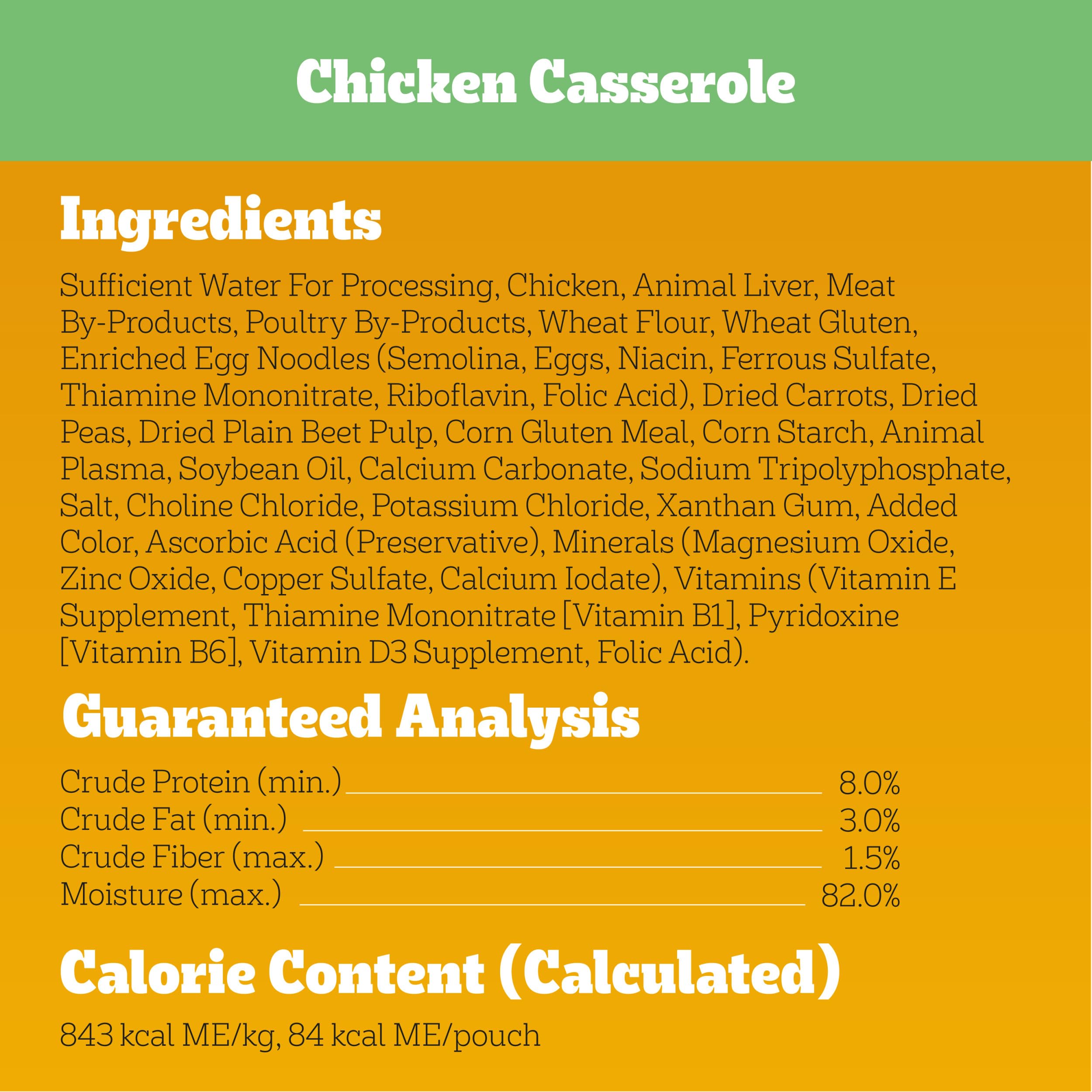 Steam-cooked real protein in Pedigree Choice Cuts In Gravy makes meals tasty.