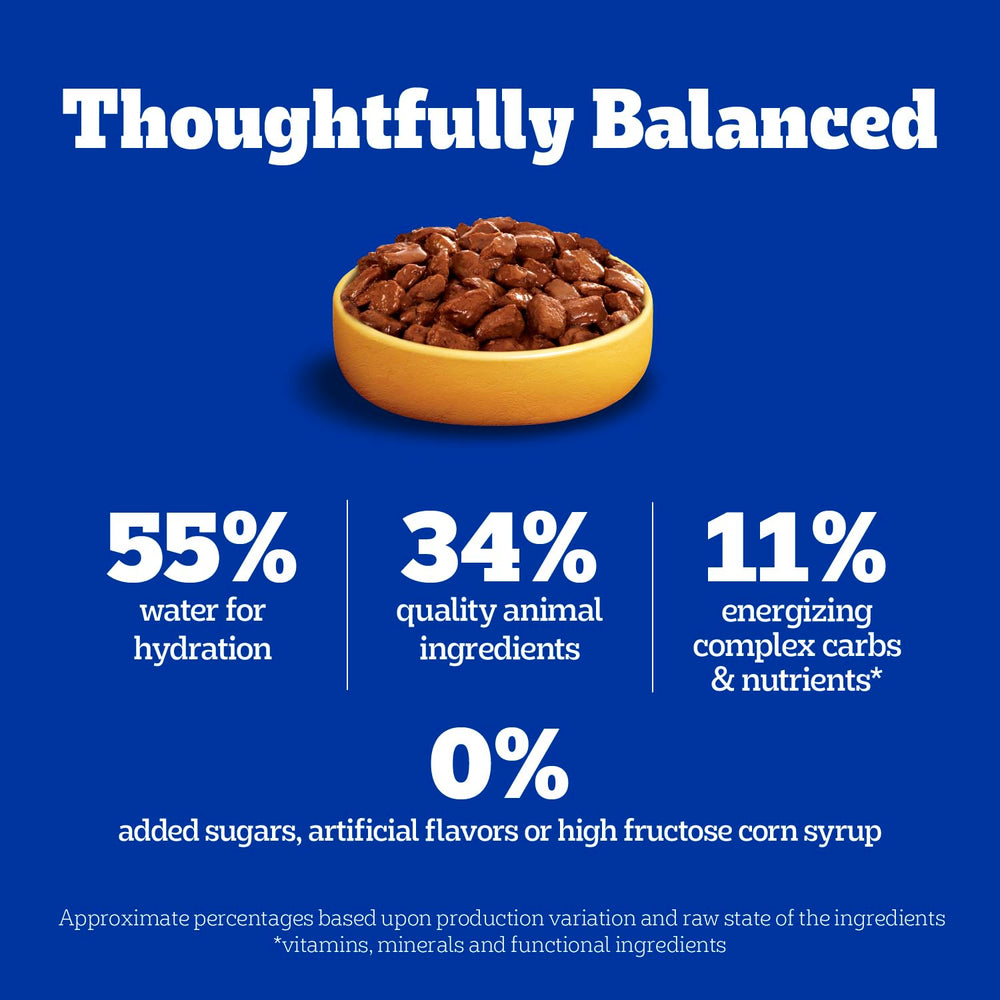 Pedigree Choice Cuts in Gravy provides 36 vitamins minerals and amino acids