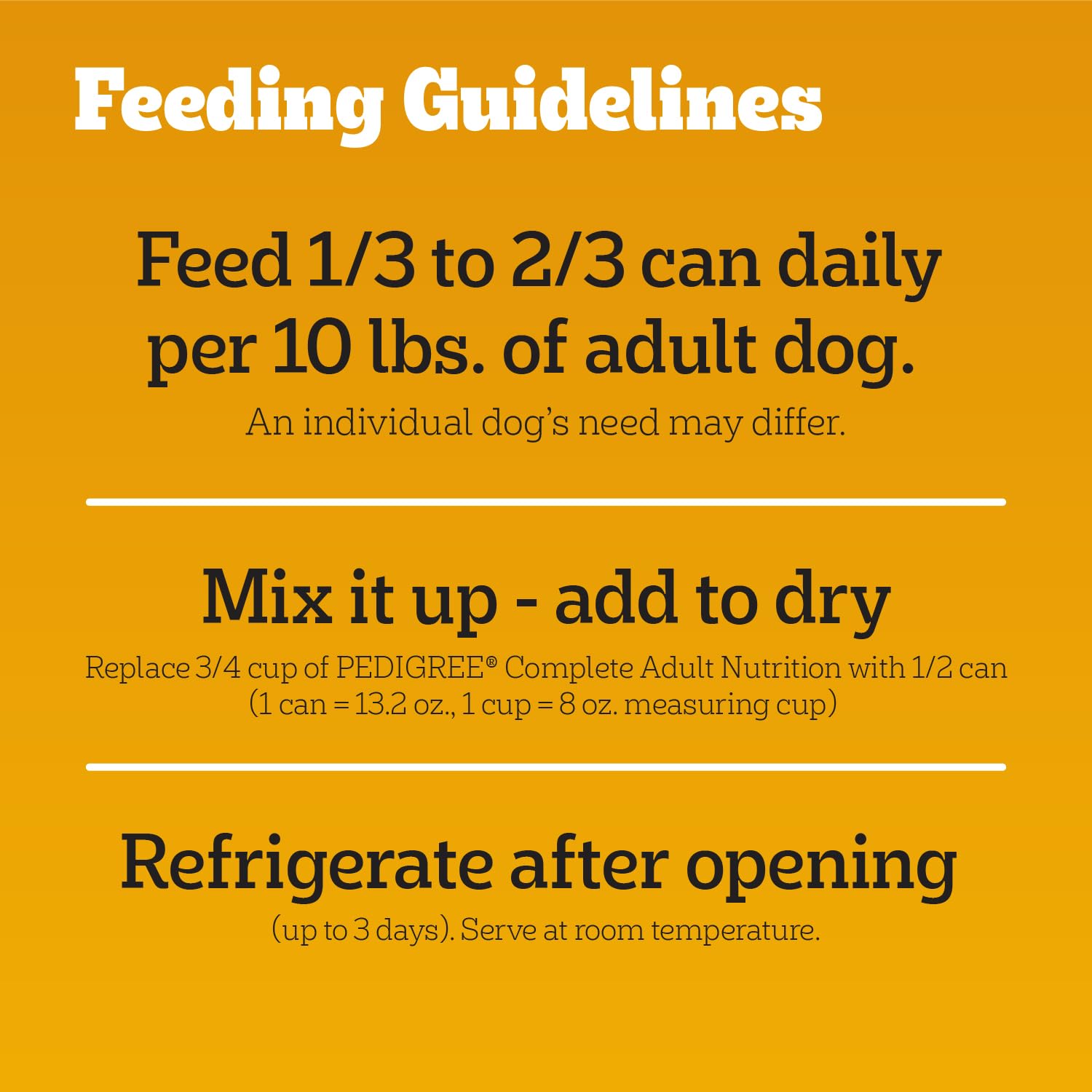 Pedigree Chopped Ground Dinner soft texture image appeals to adult dogs.