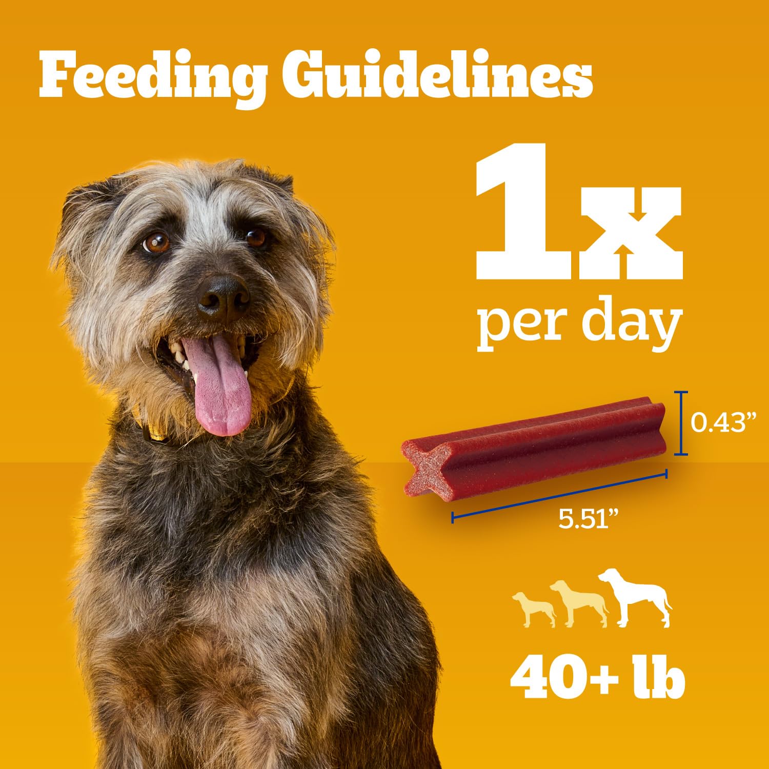 Pedigree Dentastix large dog chews in bowl ready to reward