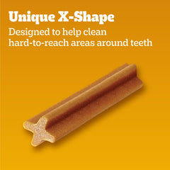 Pedigree Dentastix Original flavor small dog chew for daily use.
