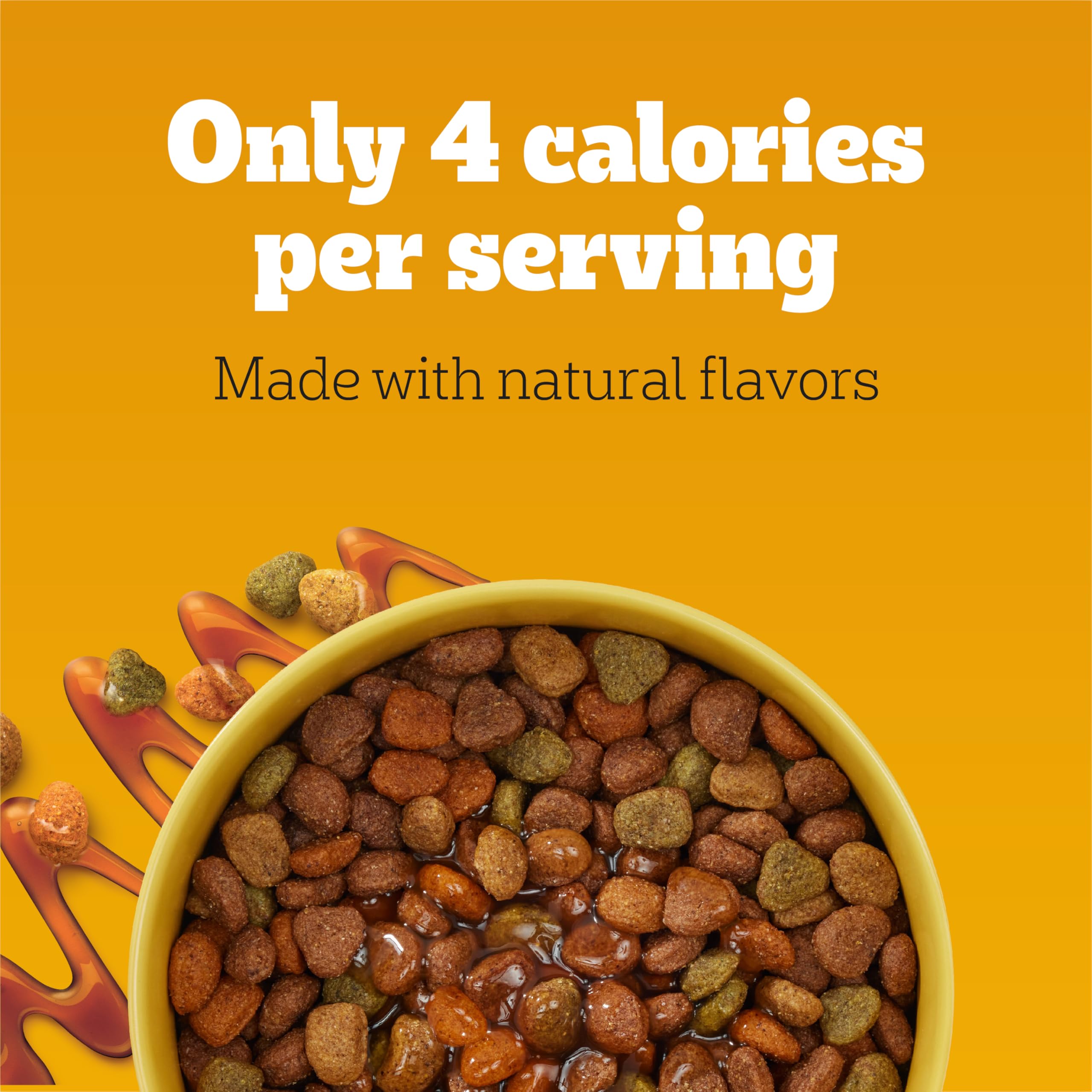 Pedigree Drizzlers tear and pour over kibble for easy topping